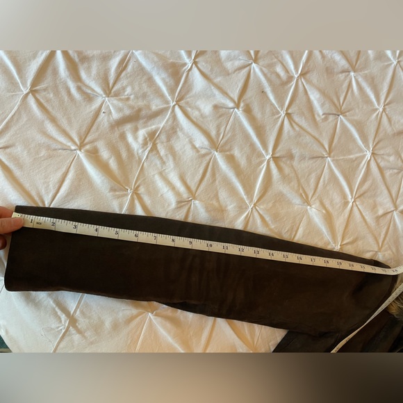 Danier brown leather jacket, 3XS, XXS - Picture 9 of 10